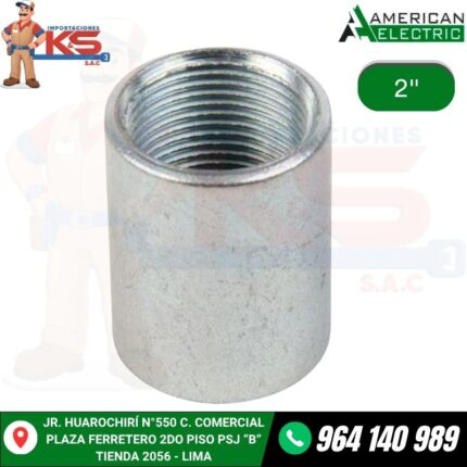 UNION CONDUIT ACERO GALVANIZADO RGS DE 2"
