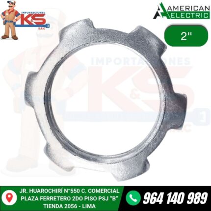 CONTRATUERCA BUSHING DE ACERO 2"