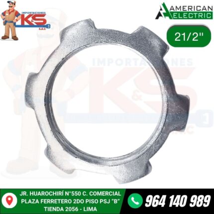 CONTRATUERCA BUSHING DE ACERO 21/2"