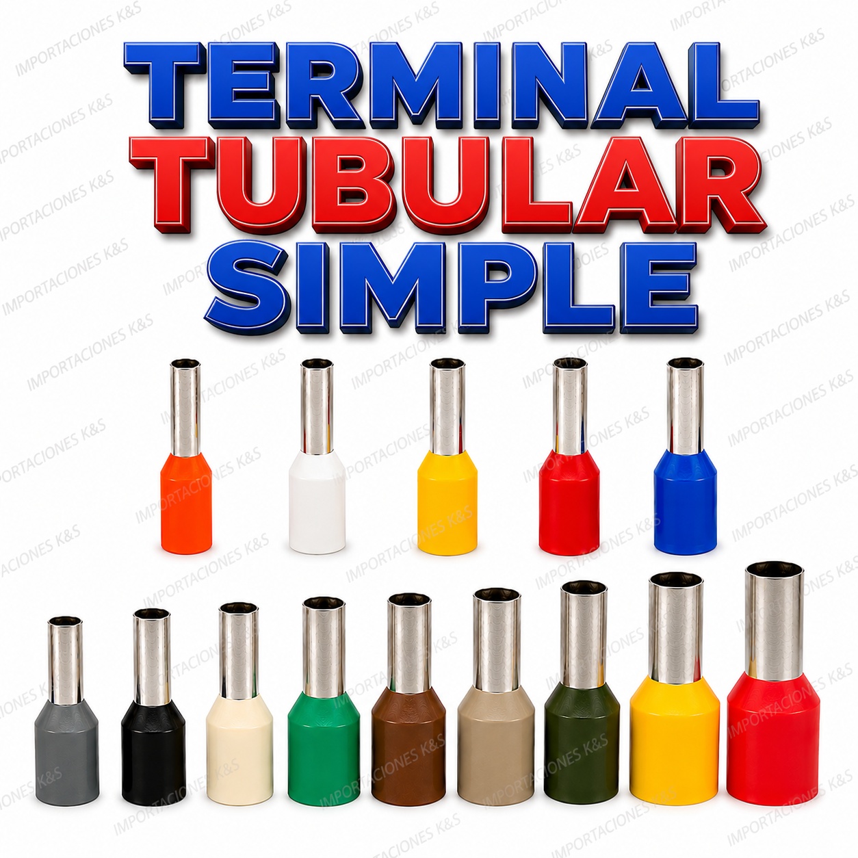 TERMINAL TUBULAR SIMPLE