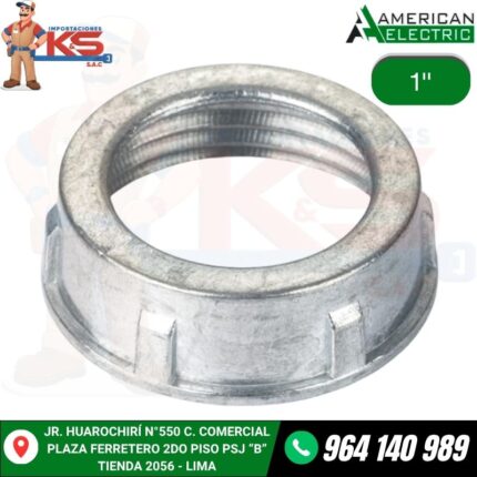 TUERCA BUSHING IMC DE ZINC 1"