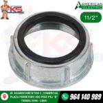 TUERCA BUSHING IMC DE ZINC CON AISLAMIENTO 11/2"