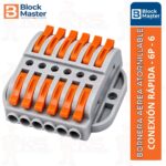bornera-aérea-atornillable-conexión-rápida-6p-6-block-master-gris-naranja