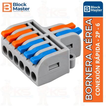 bornera-conexion-rapida-2p-6-block-master-transparente-colores