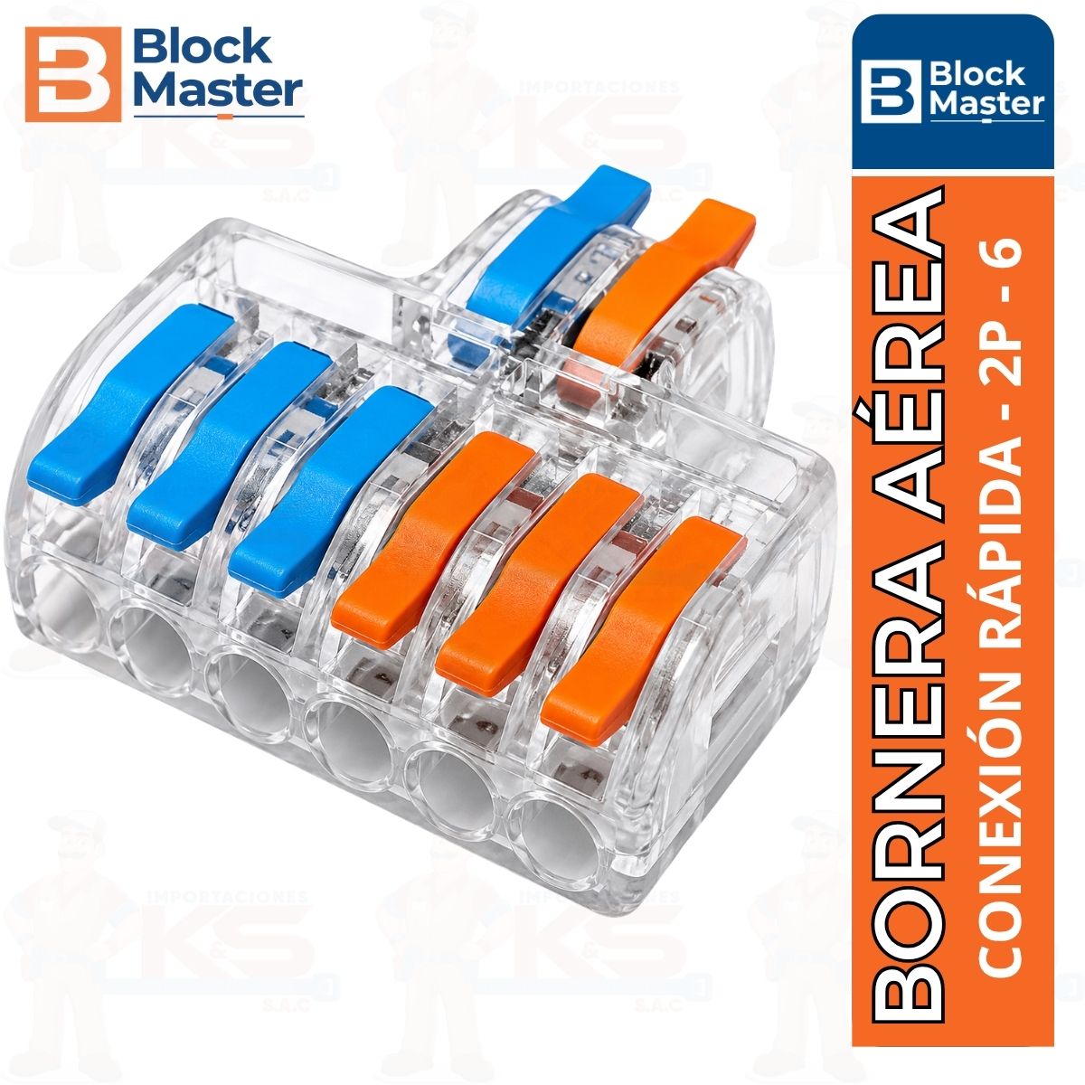bornera-conexion-rapida-2p-6-block-master-transparente bornera-conexion-rapida-2p-6-block-master-transparente