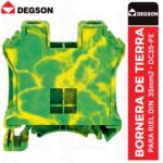 bornera-tierra-riel-din-35mm-verde-amarillo-degson-dc35-pe