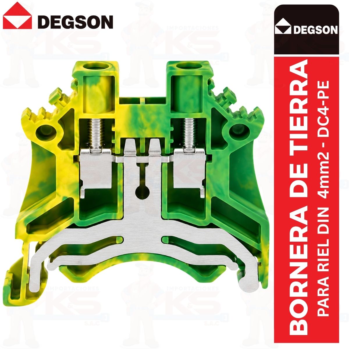 bornera-tierra-riel-din-4mm-verde-amarillo-degson-dc4-pe bornera-tierra-riel-din-4mm-verde-amarillo-degson-dc4-pe