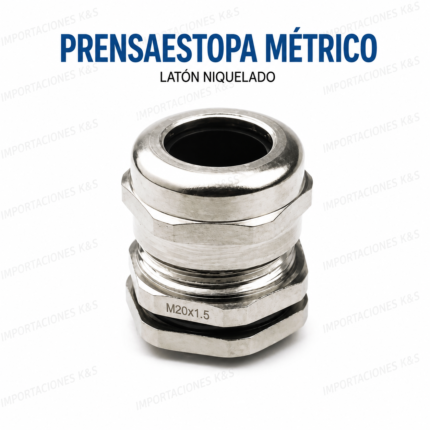 prensaestopa-metrico-laton-niquelado